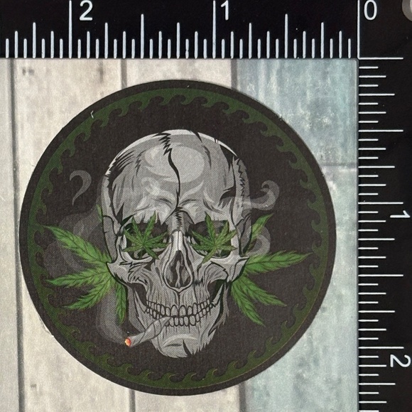 🌀10/$10🌀 Psychedelic 420 Reusable Waterproof Vinyl Sticker Decal - Picture 1 of 1